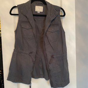 A New Day - Lightweight Cotton Vest - Grey XS